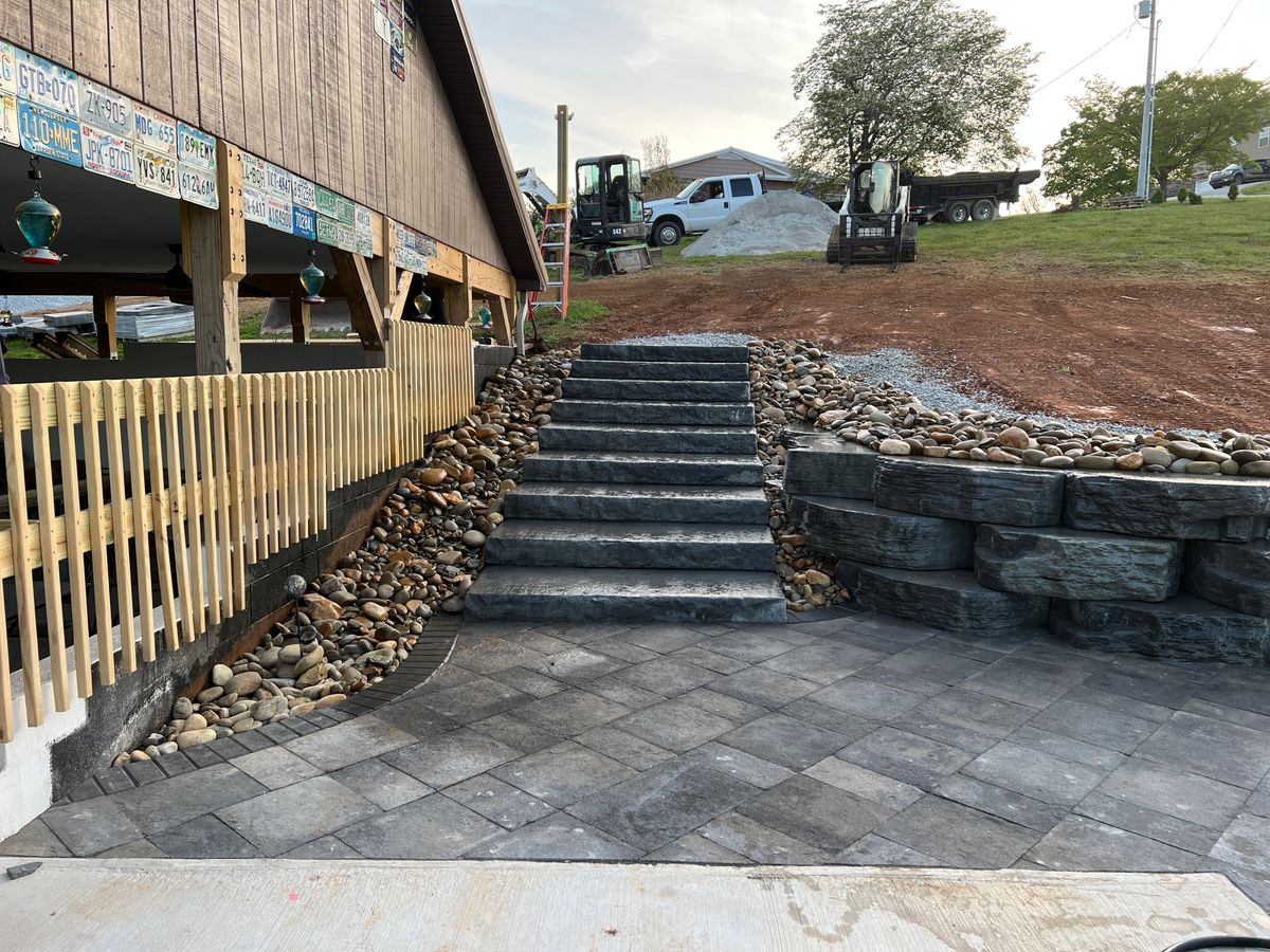 Retaining Wall Design & Installation for Simple Life Landscaping, LLC in , 