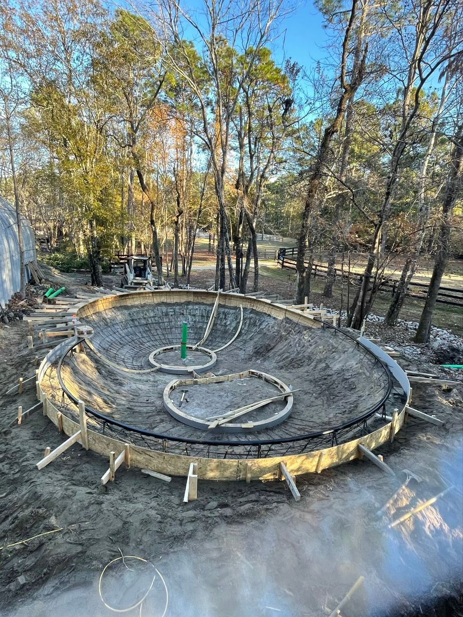 Tear out and Haul off concrete for Rock Solid Custom Concrete in Wilmington, NC