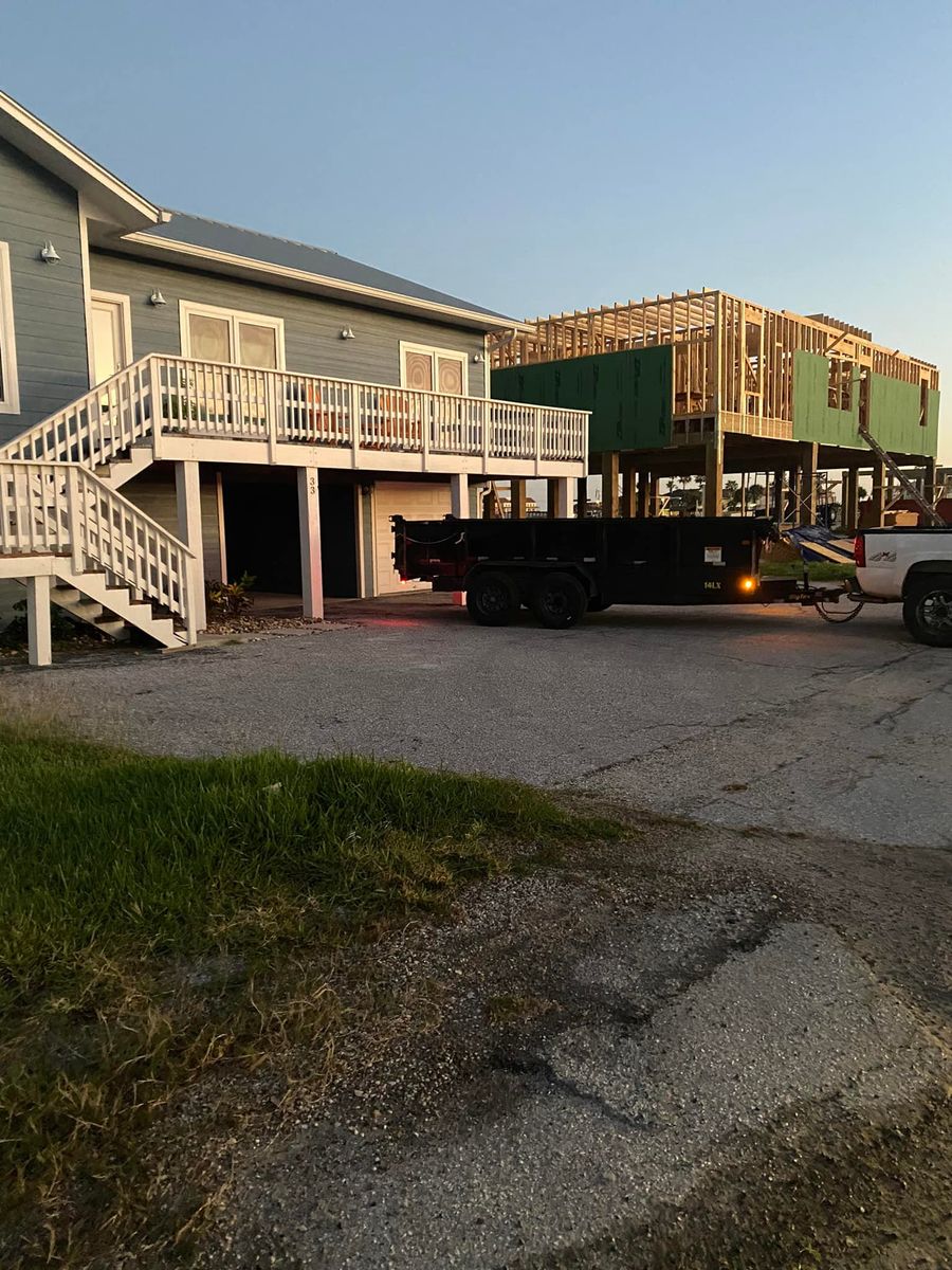 Decking for Raw Demo And Construction,LLC in Rockport, TX