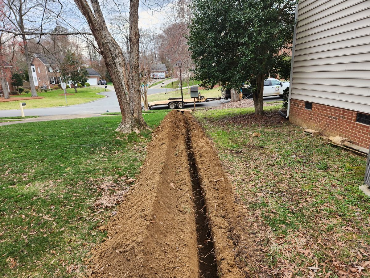 Lawn Drains for Drain My lawn in Charlotte, NC