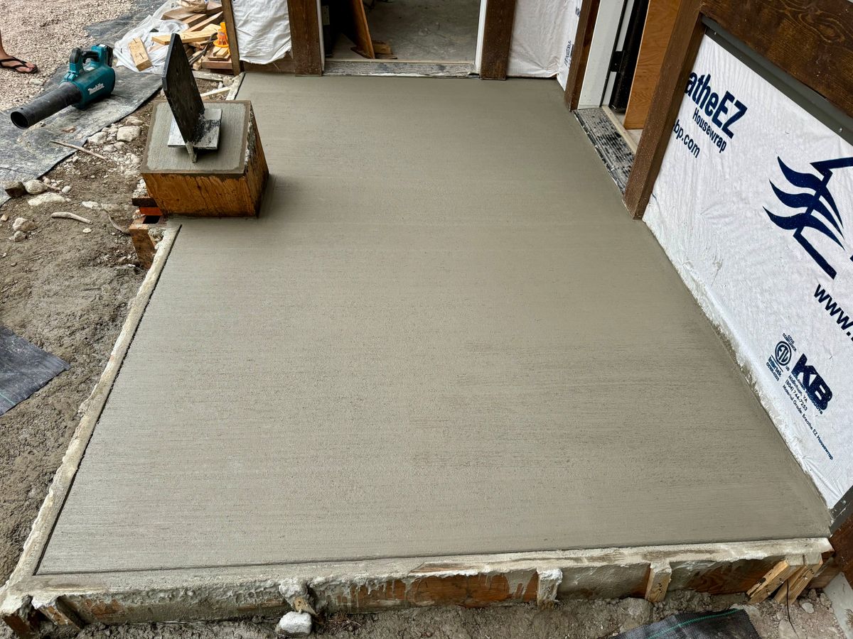 Concrete for Montana Concrete Creations in Bigfork, MT
