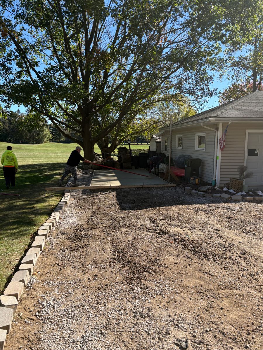 Patio Design & Installation for Concrete Pros, LLC in Lorain, OH