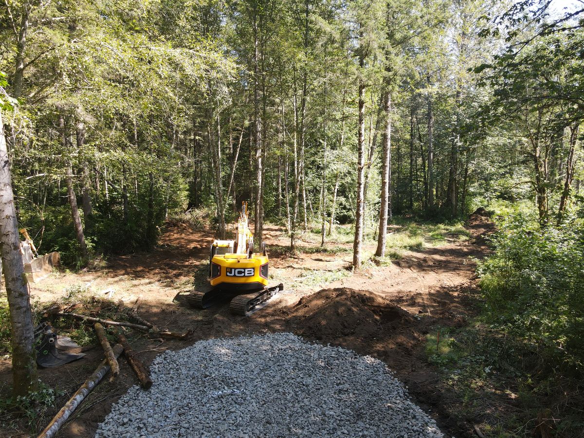 Land Clearing for AR Trucking & Excavation LLC in Stanwood, WA