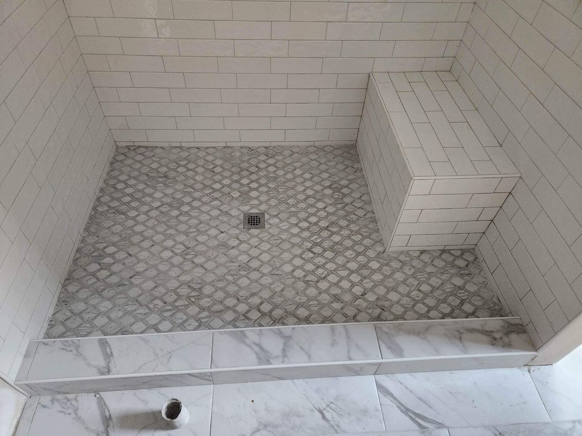Bathroom Tiling Installation for Harris Tile and Stone in Tyler, TX