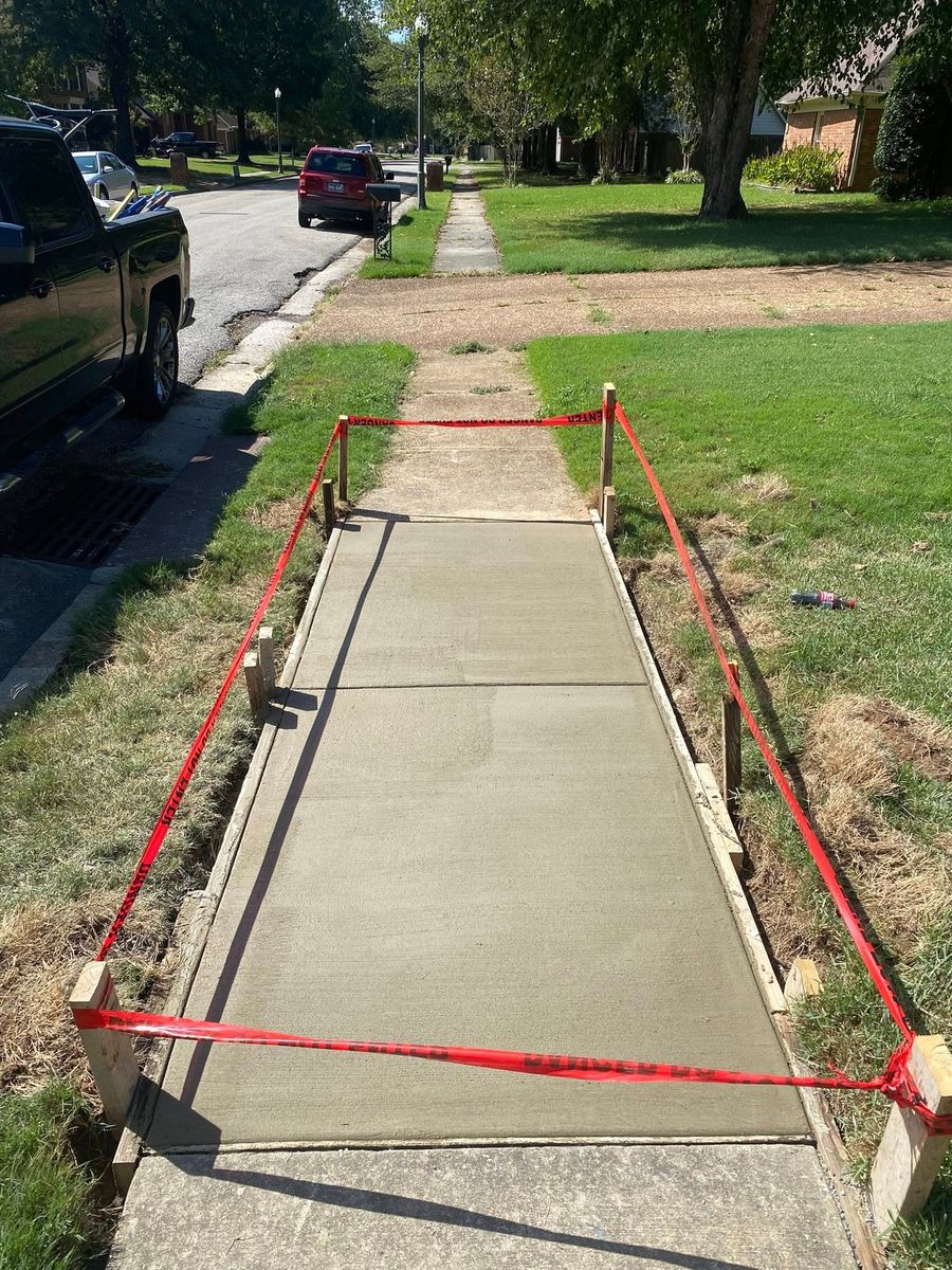 Concrete for Sam's Concrete & Masonry in Hernando, MS