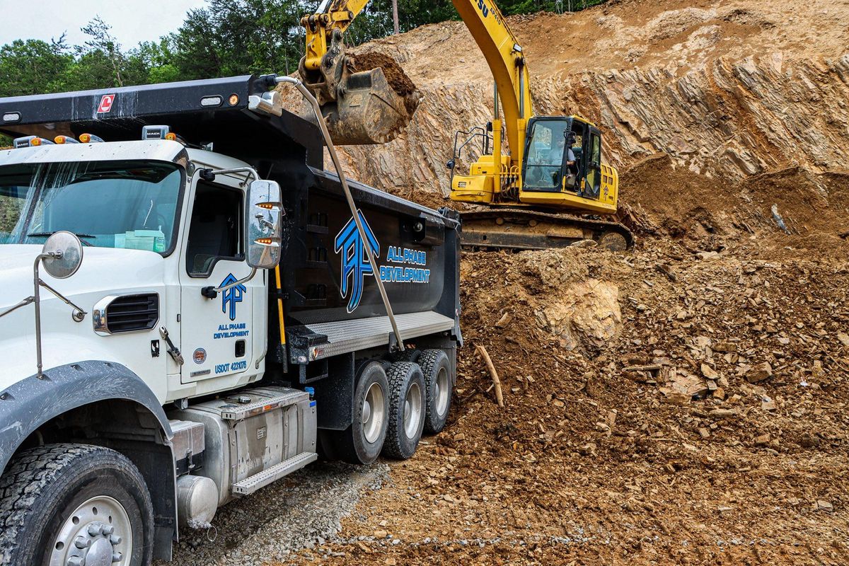 Land Clearing for All Phase Development in Johnson City, TN