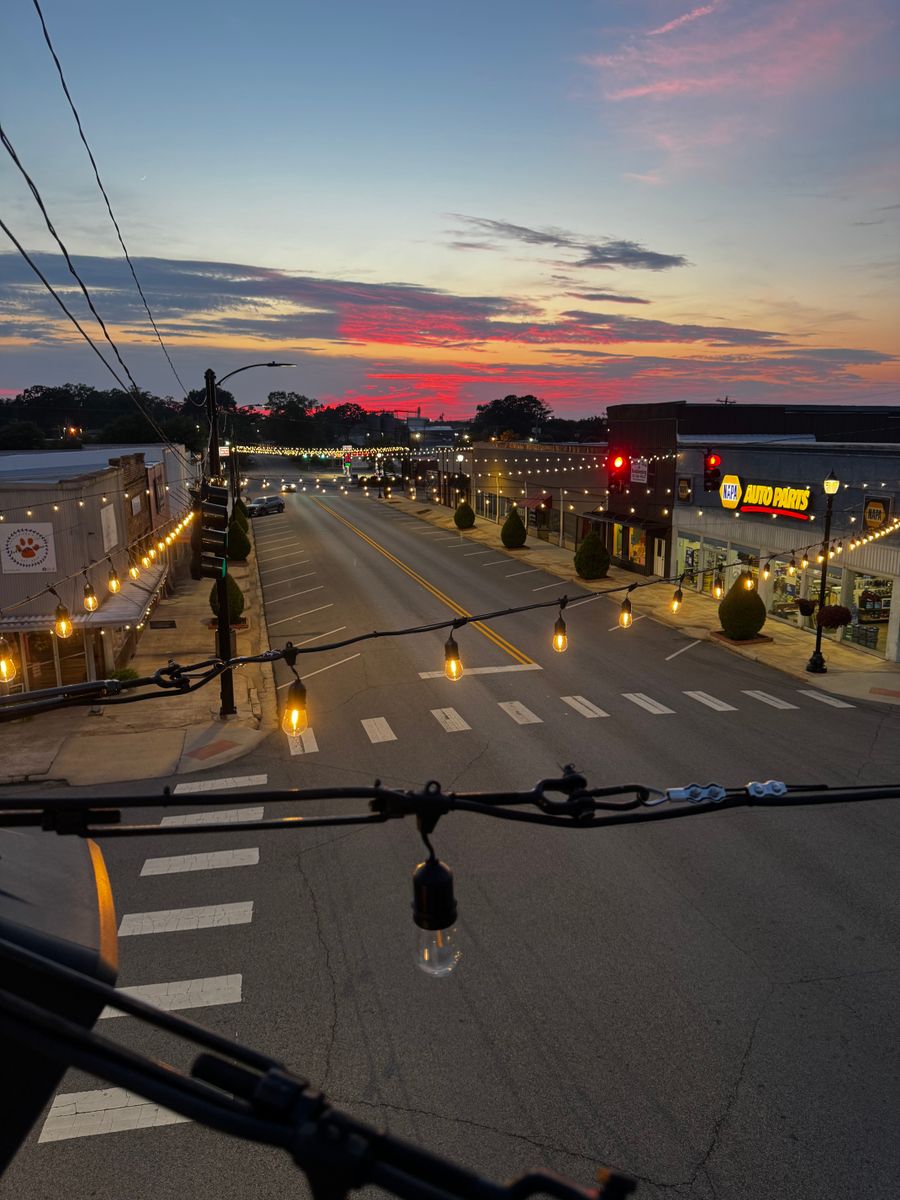 Bistro Lighting for FunderFlow Commercial and Residential Pressure Washing Inc in Tupelo, MS