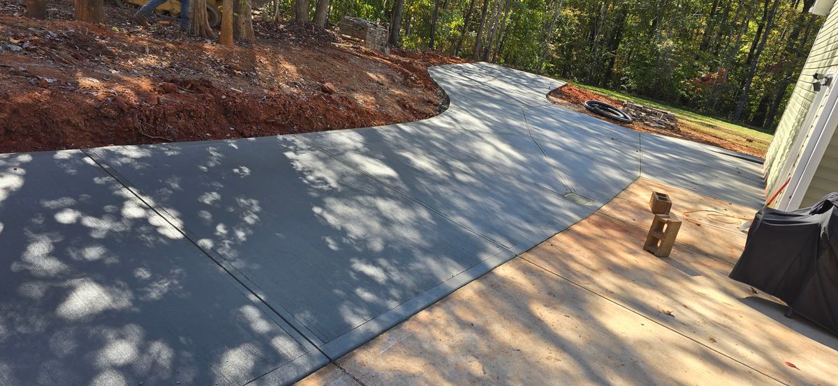 Concrete for JD Hardscapes & Landscaping LLC in Shelby, NC