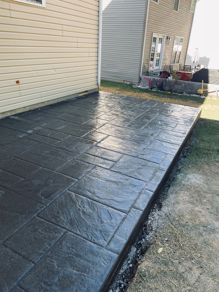 Stamped Concrete for Premier Concrete Scapes in Murfreesboro, TN
