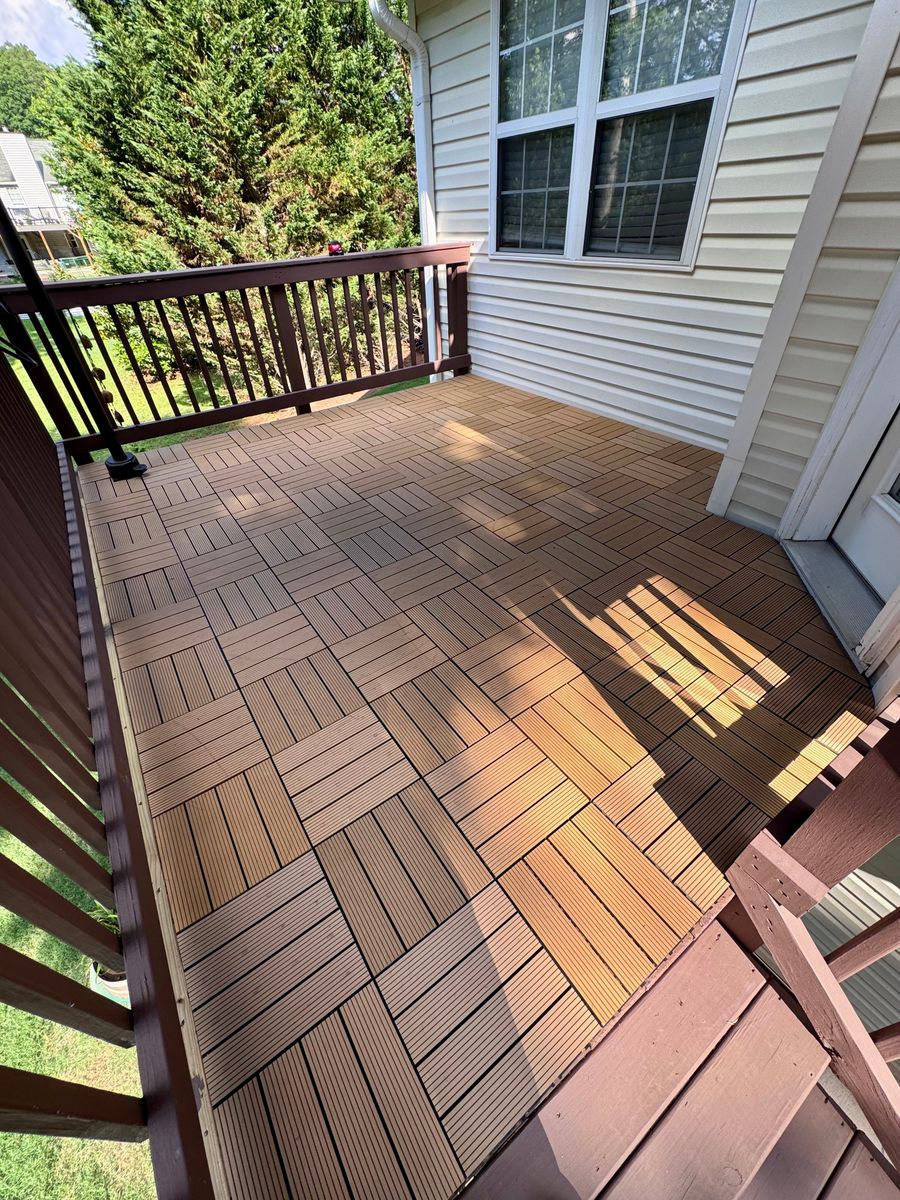 Deck and Patio Construction for Stellar Edge Construction in Atlanta, GA