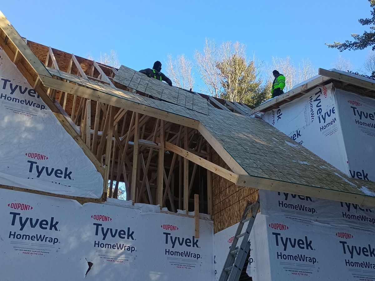 Asphalt Shingle Roofing Installation for Patriot Roofing Plus LLC in Pequot Lakes, MN