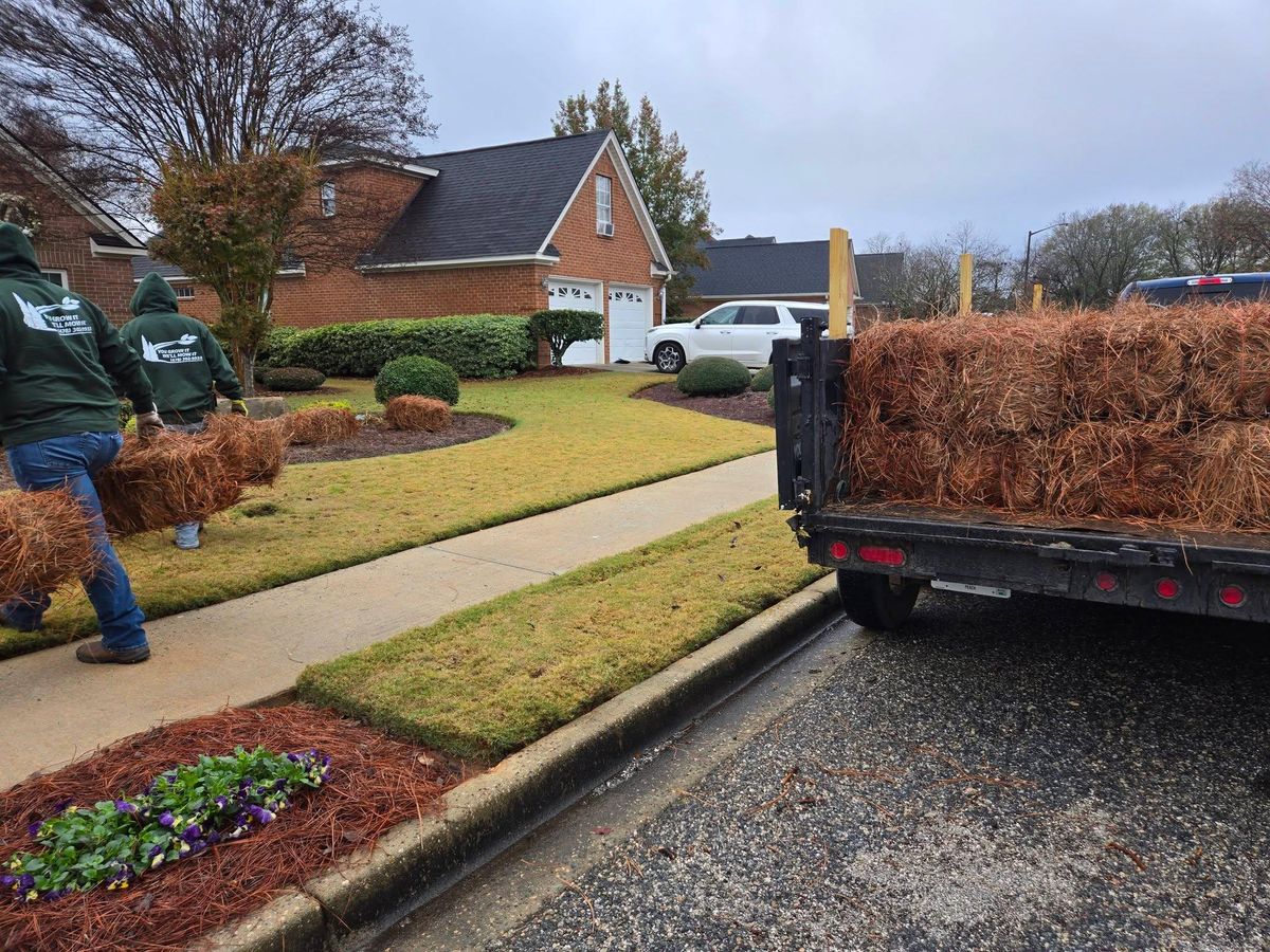 Landscape Installation for Zepeda's Mowing in Fort Valley, GA