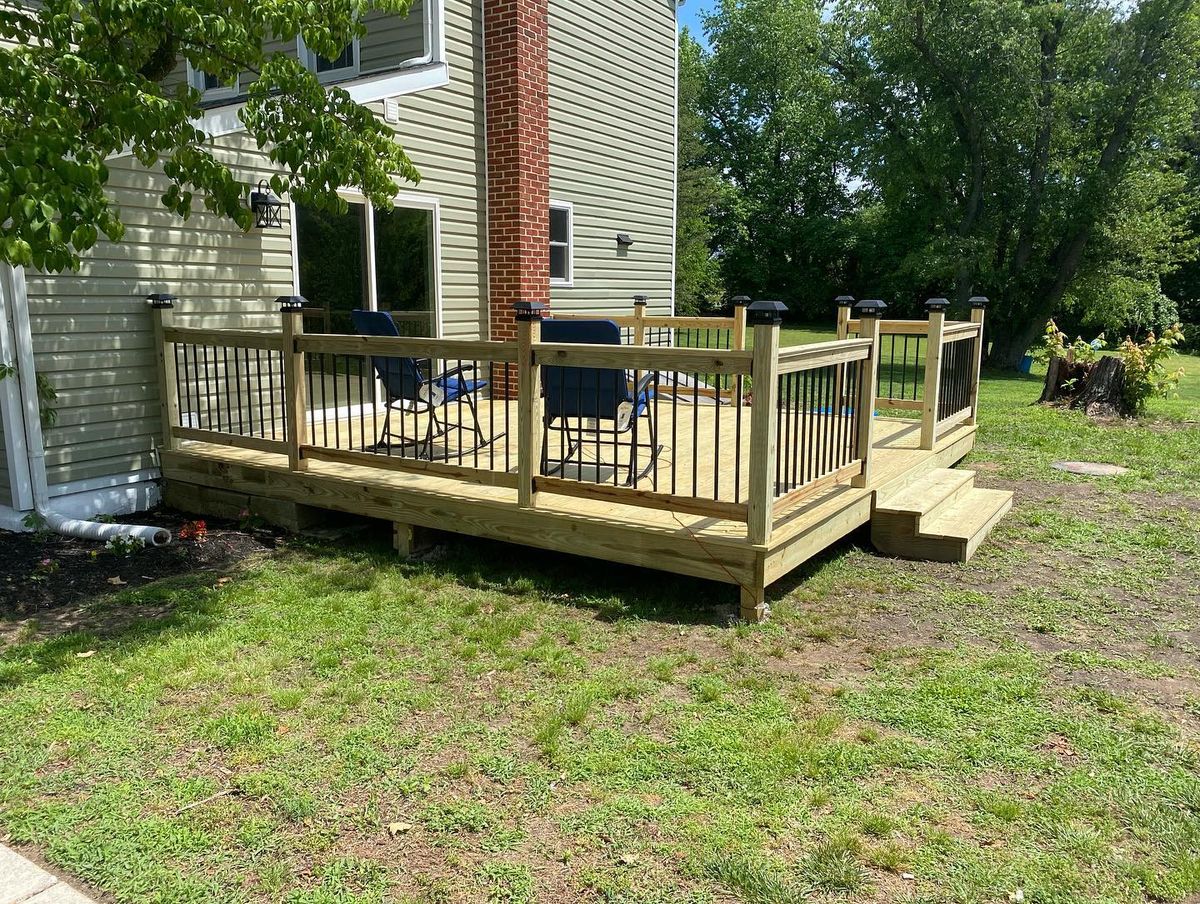 Deck & Patio Installation for Eachus Enterprises LLC in Lebanon, IN