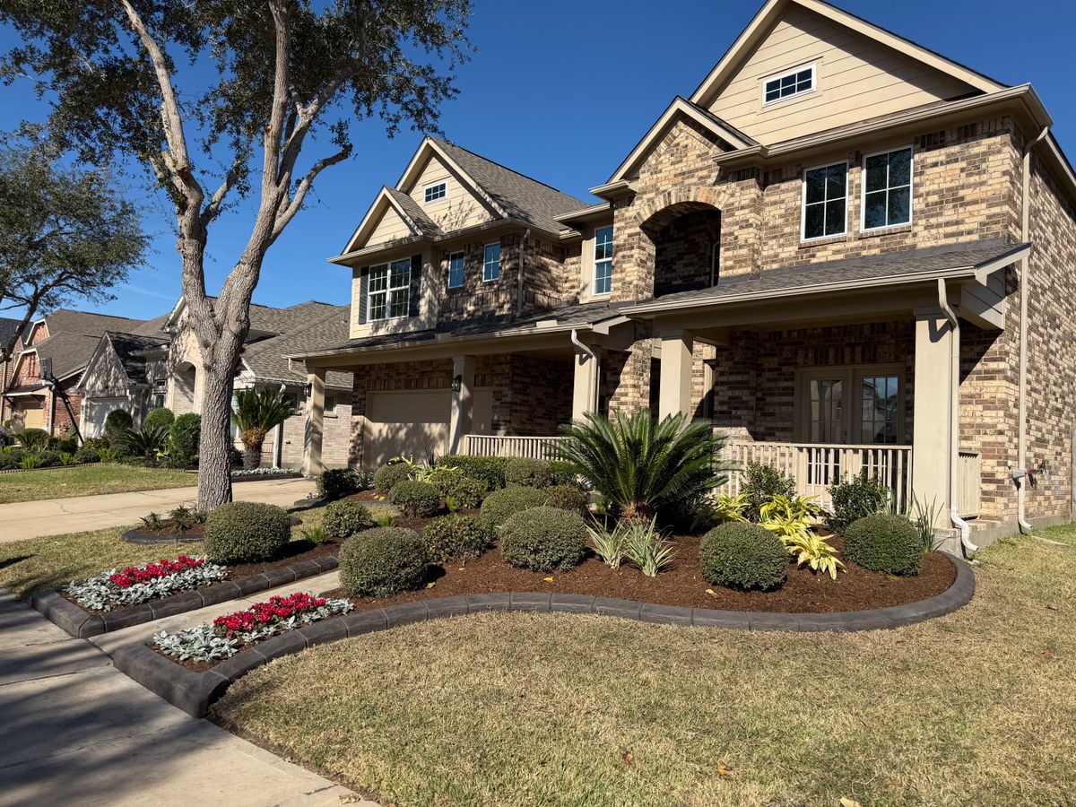 Landscaping for Texas Curb N Borders in Houston, TX