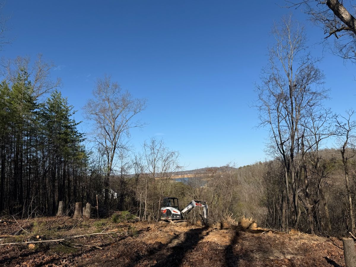 Land Clearing for Dutch Mountain Excavating in Sevierville, TN