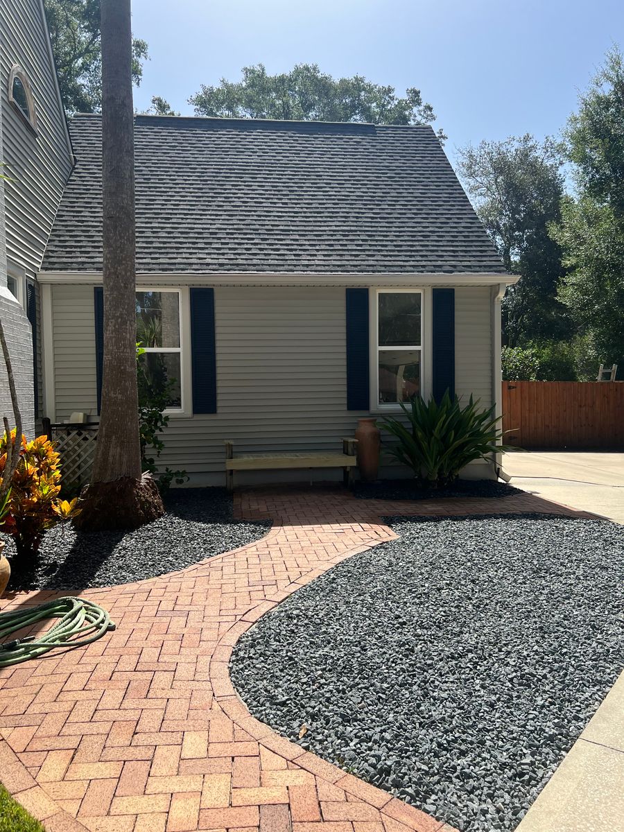 Landscape Installation for Browne’s Yard Creations in Fruitland Park, FL