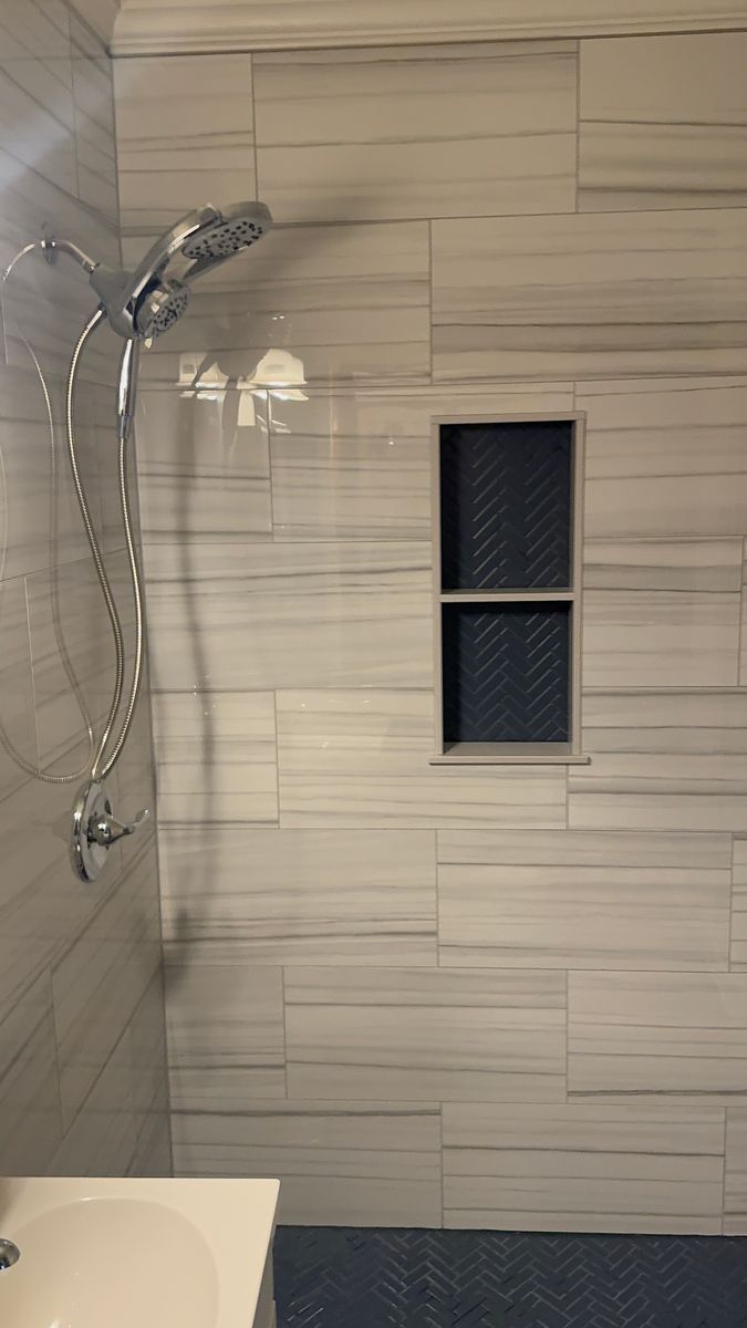Shower Tiling for A-Otay Constructs in Lawrence County, TN