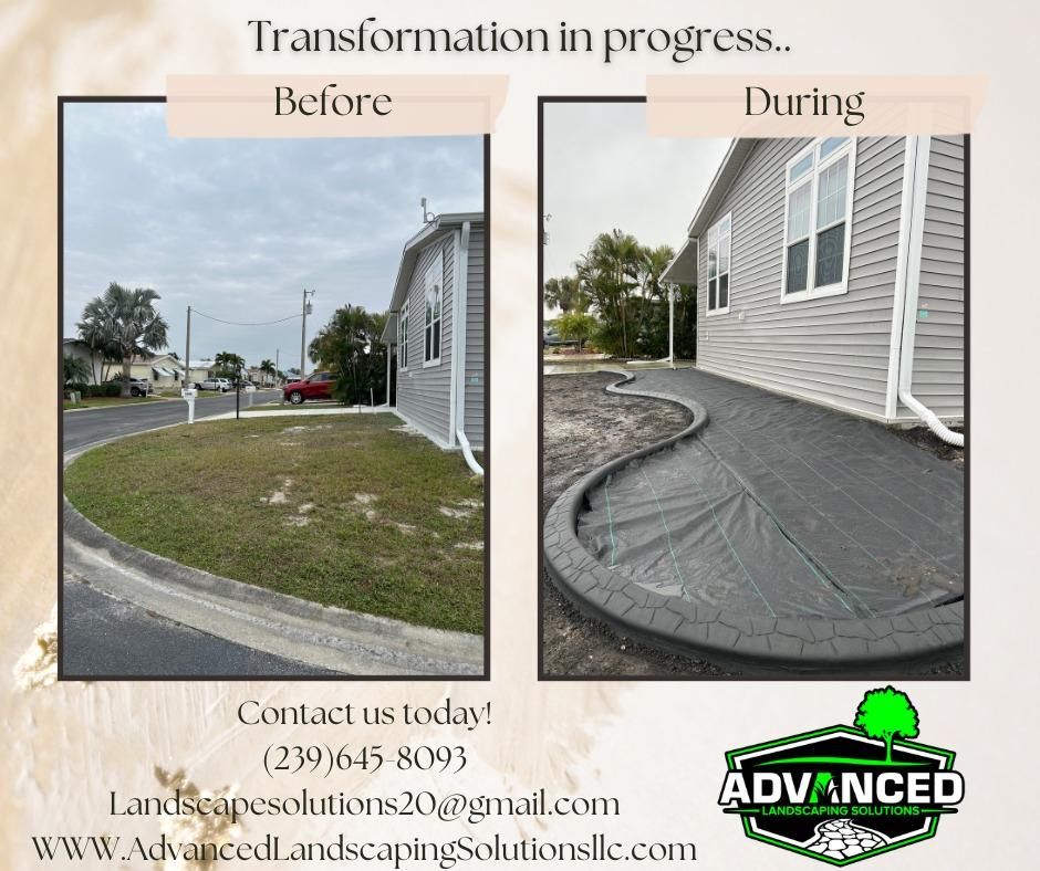Landscape Design and Installation for Advanced Landscaping Solutions LLC in Fort Myers, FL