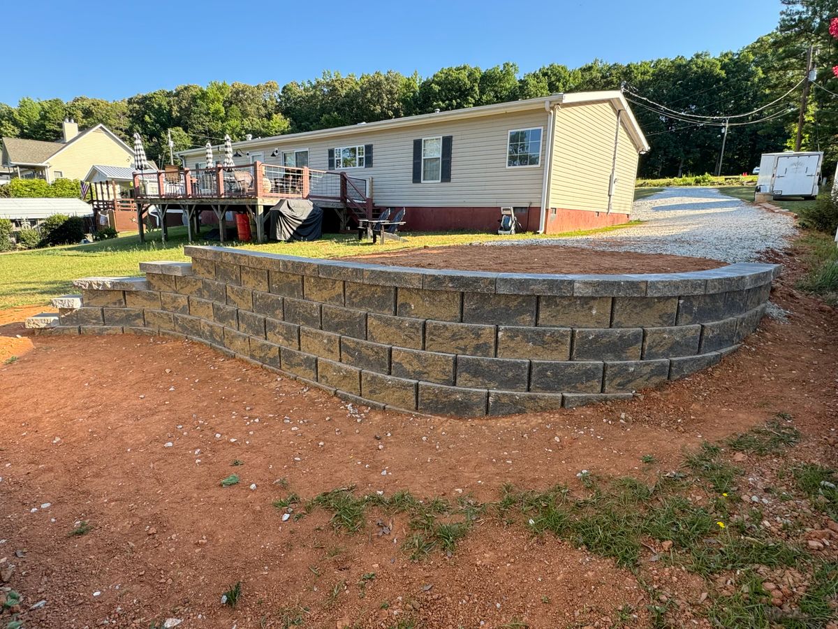 Hardscape Installation for Peach State Landscaping in Hartwell, GA