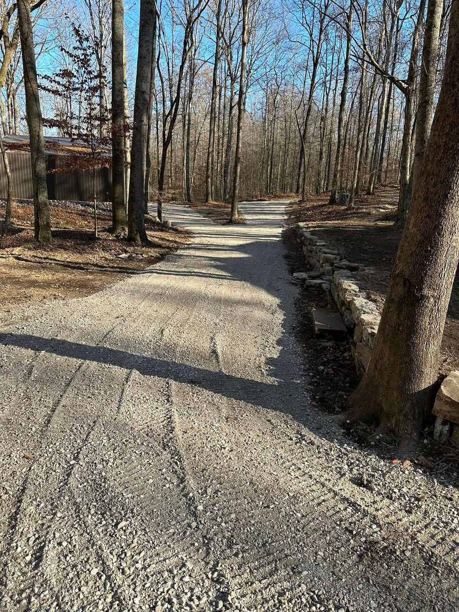 Gravel Driveway Construction for Ground Worx in Lebanon, TN