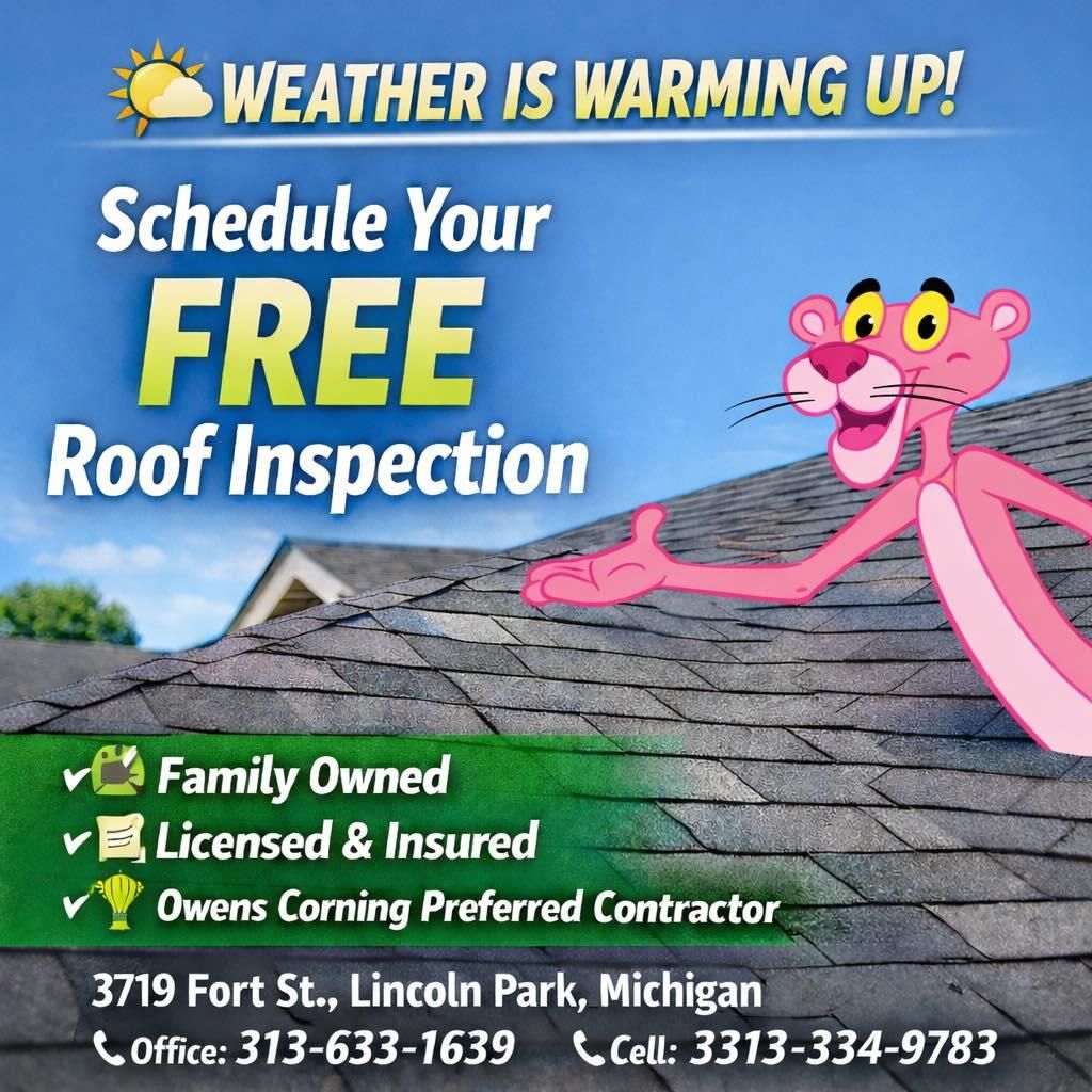 Roofing Replacement for Precision Remodeling and Property Maintenance  in Detroit, MI