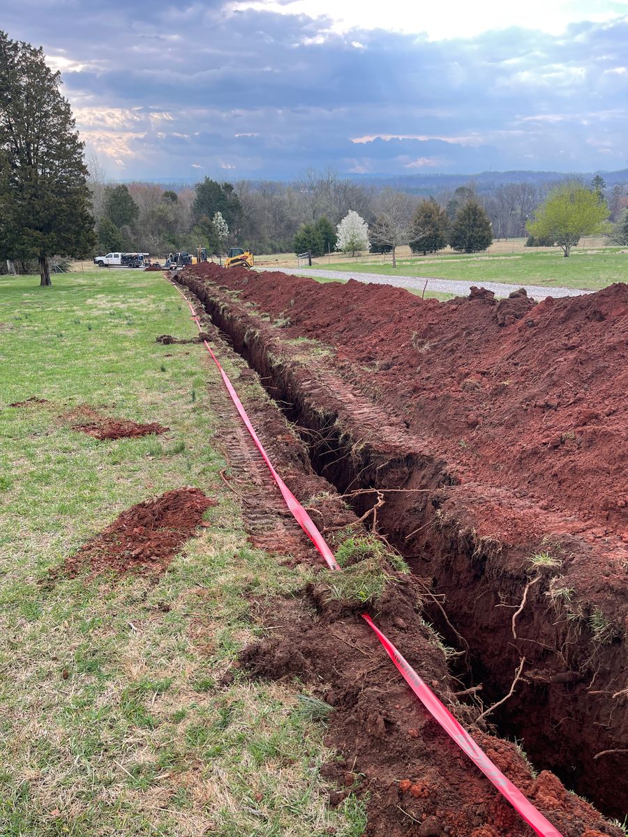 Underground Electric & Communications Service for Strange Excavating & Utilities in Lenoir City, TN