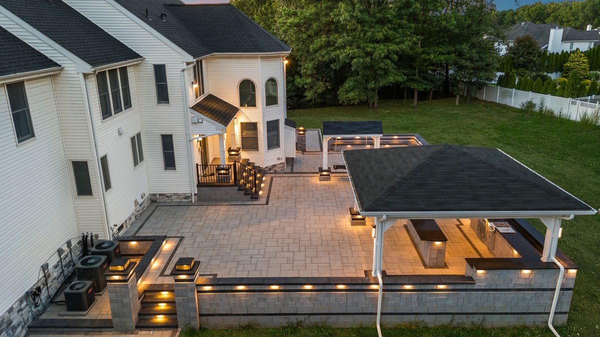 Paver Patios for Buildsmore Contracting Inc in East Windsor Township, NJ