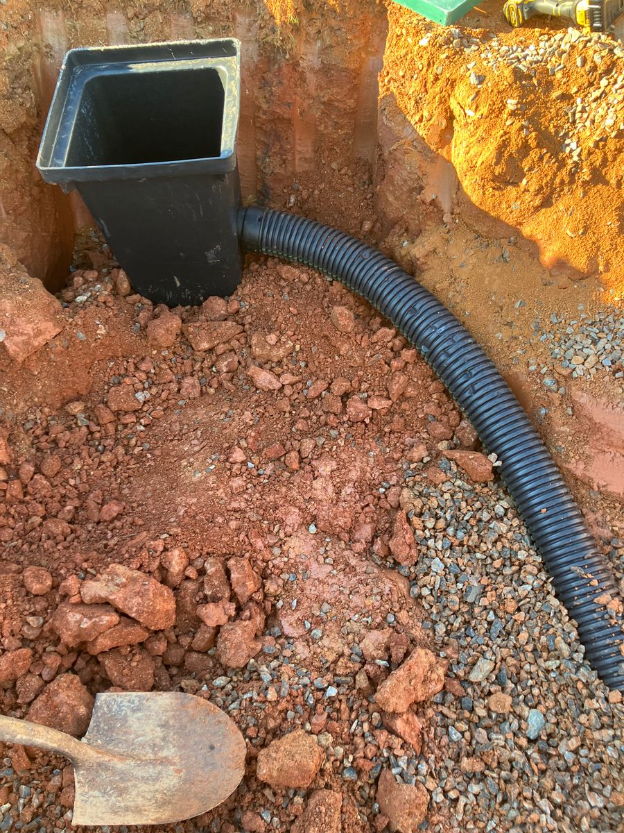 Drainage for Genesis Landworks in Bluff City, TN