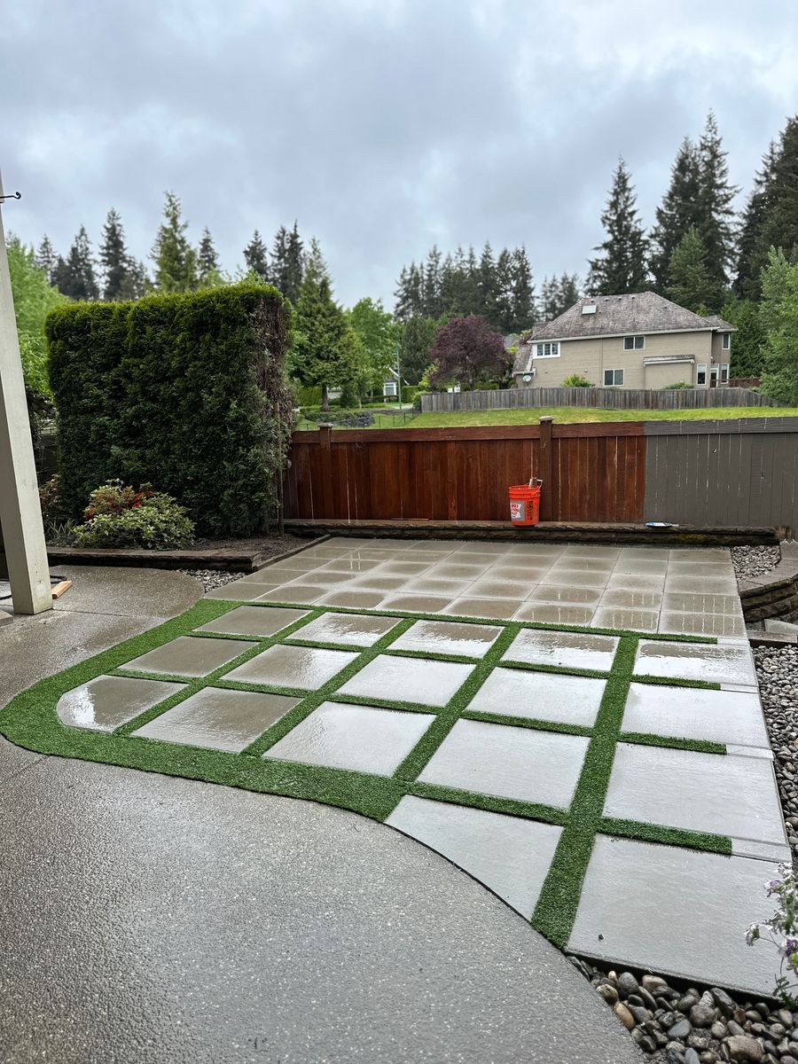 Pavers for MV Landscapes LLC in Everett, WA