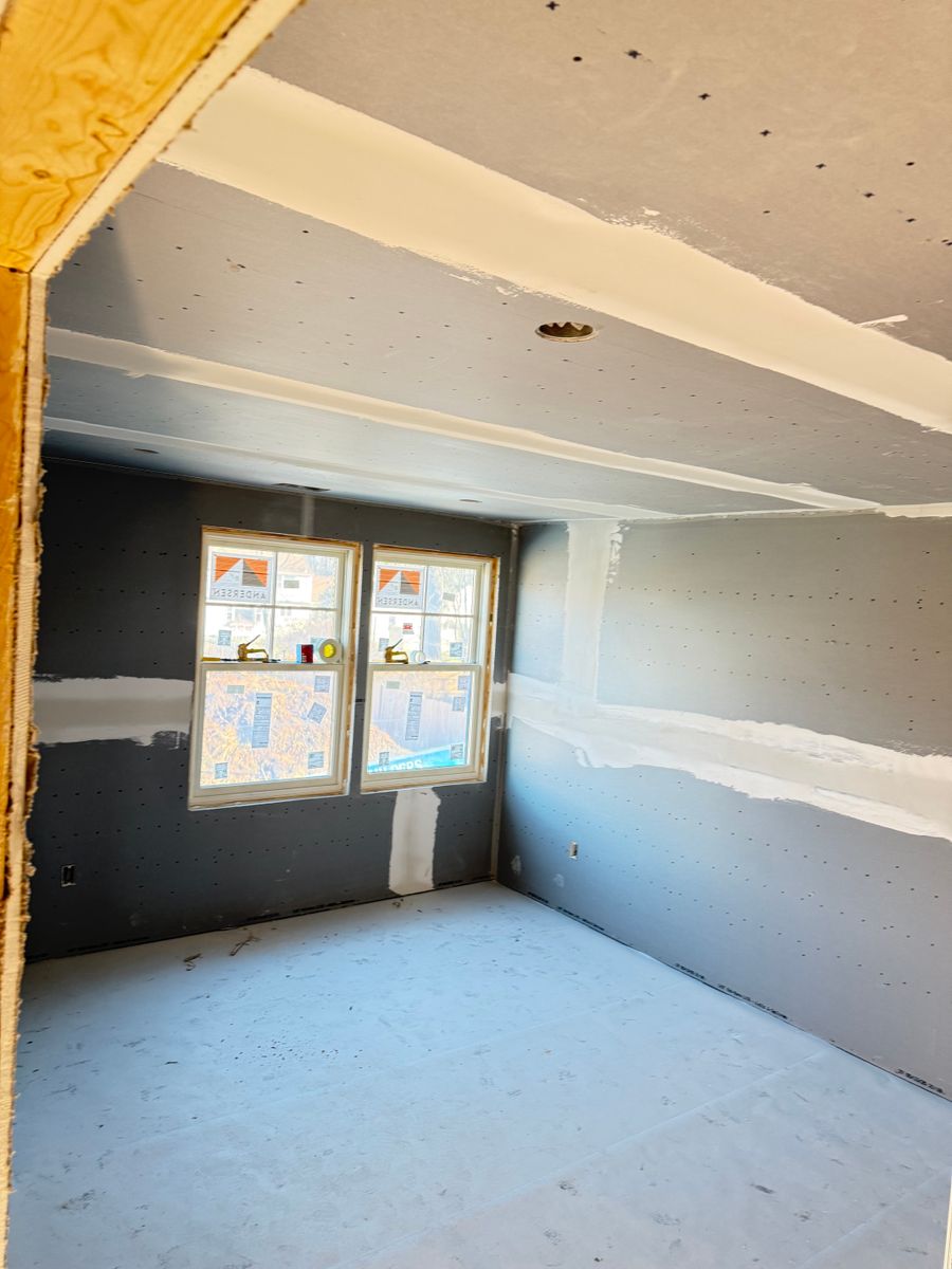 Drywall Installation for P.L.R Drywall & Plaster in New Bedford, MA