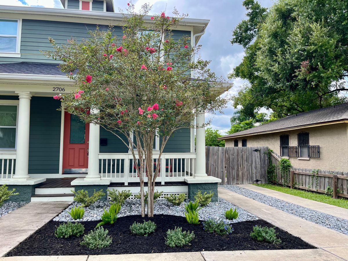 Landscape Design and Installation for Verimay's Garden and Landscaping in Hillsborough County, FL