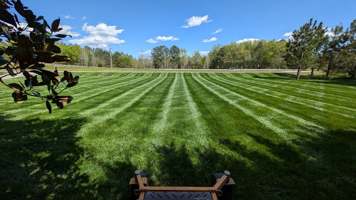 Mowing for E-Z Care Lawn Service in Prince George, VA