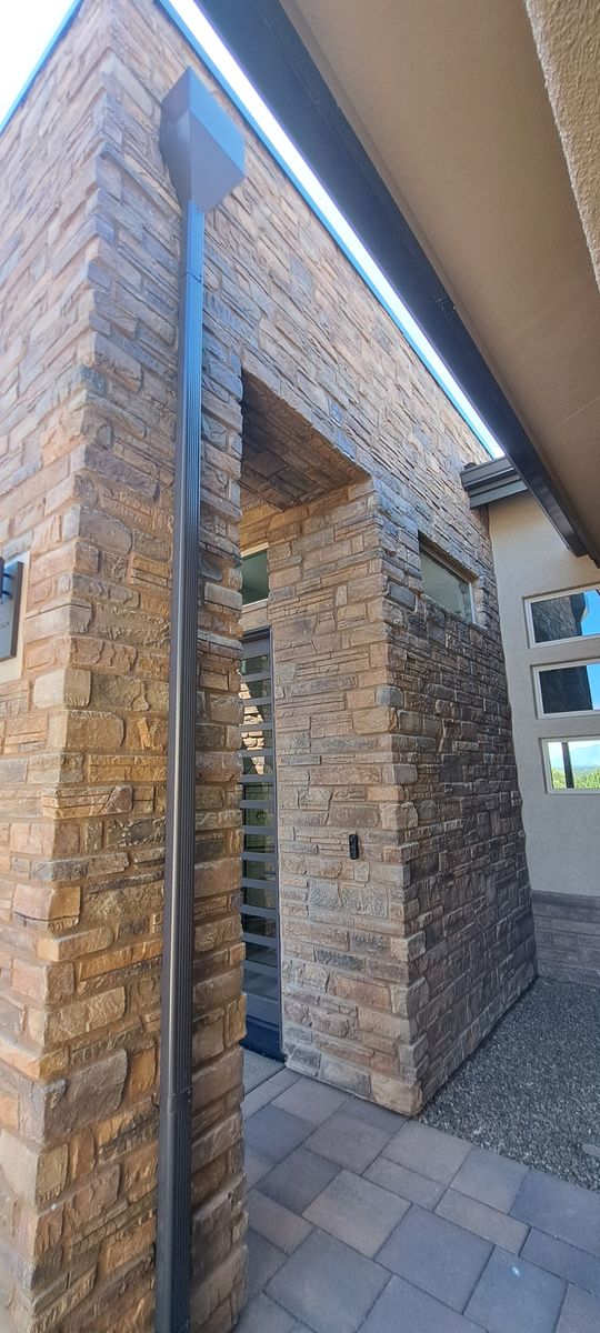 Custom Stone installation for Exquisite Techniques Construction LLC in Prescott, AZ