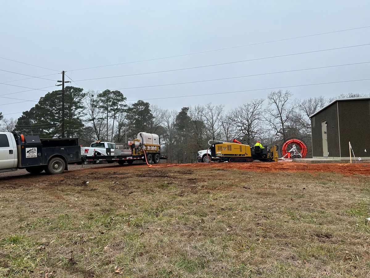 Commercial/ residential utilities for JUSTIN JACQUES LLC DBA DOUBLE J EXCAVATION in Nashville, AR