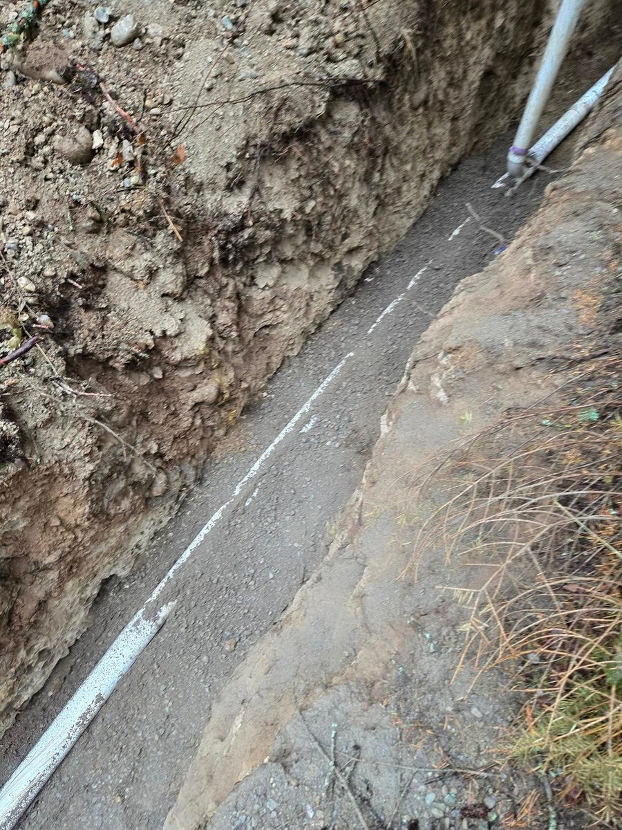 Trenching for Bull Mountain Stoneworks & Excavation in Kalispell, MT