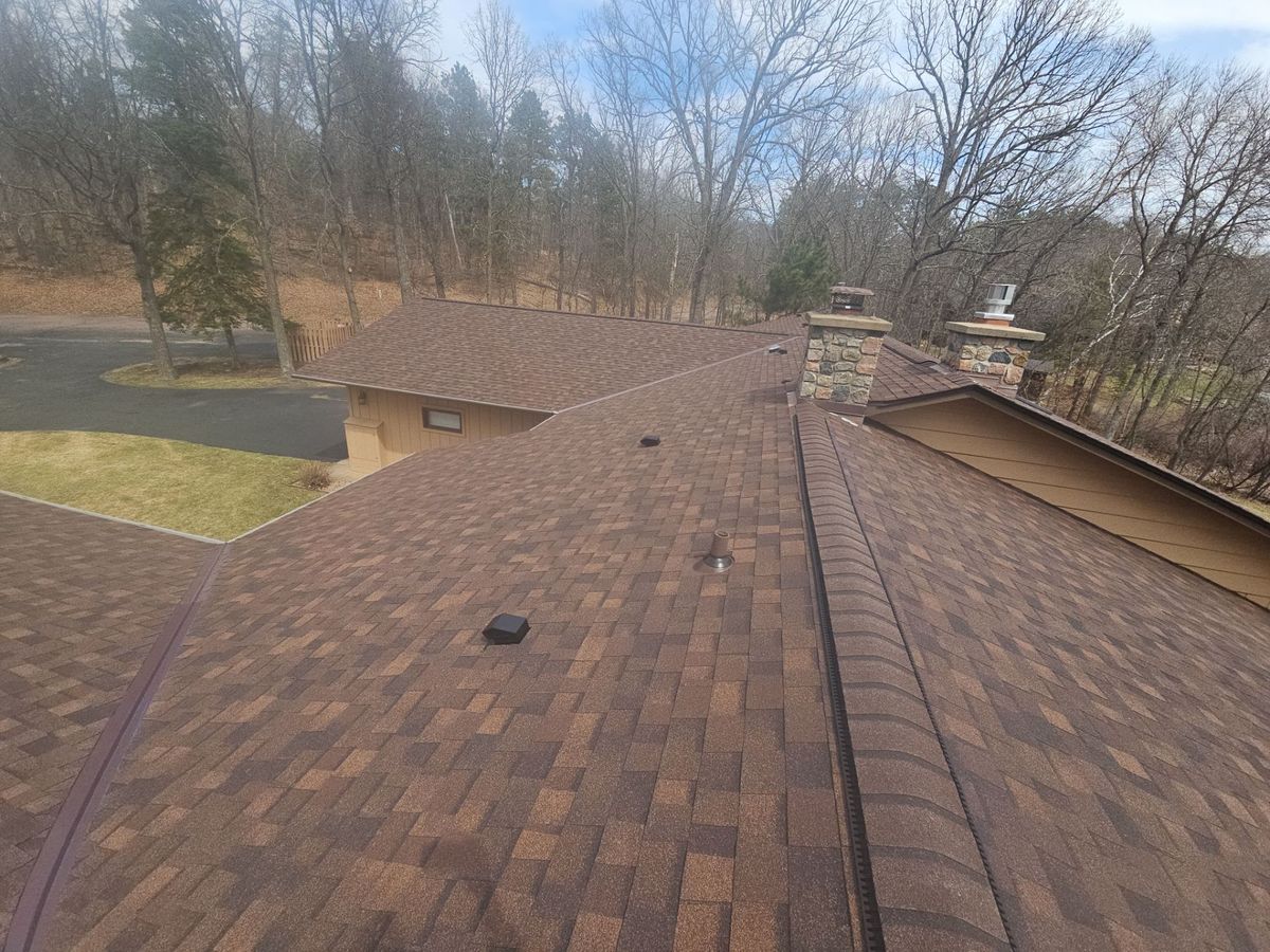 Asphalt Shingle Roofing Installation for Patriot Roofing Plus LLC in Pequot Lakes, MN