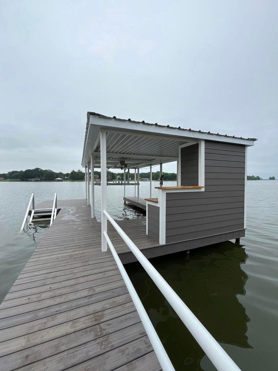 Boat Docks for BR Construction LLC in Corsicana, TX
