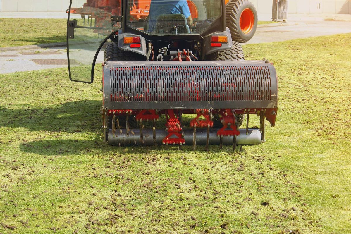 Lawn Aeration for Goat Eater in Forsyth, GA