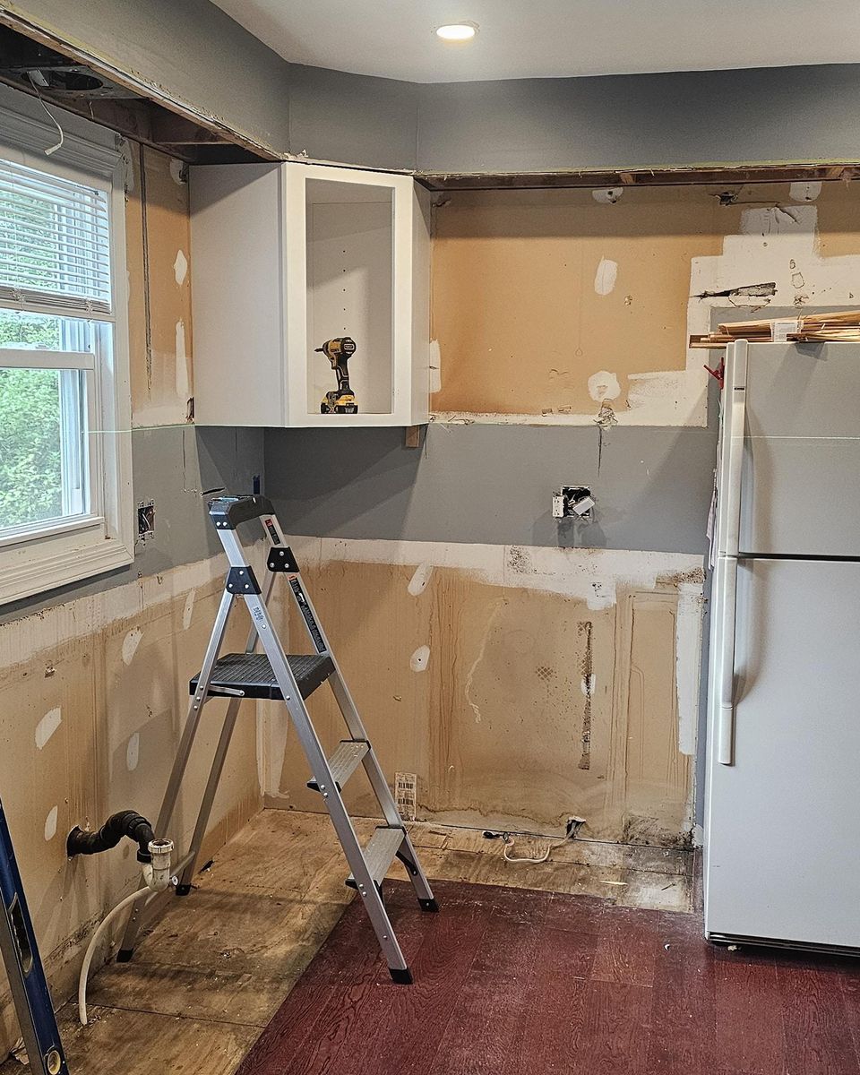 Drywall for Kris Pelillo Carpentry in New Milford, CT