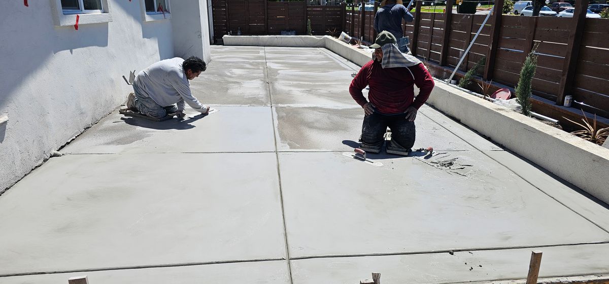 Concrete for Coico Construction and Remodeling in Sacramento, CA