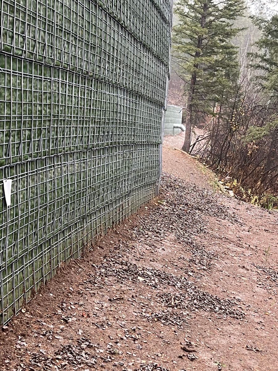 Wall Construction for Hansen Earth Works in Jackson, WY