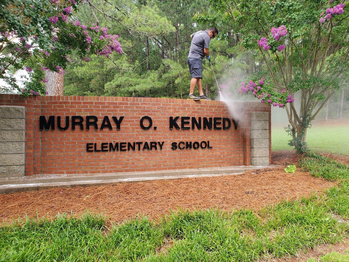 Concrete Cleaning for MBM Window Cleaning in Gwinnett County, GA