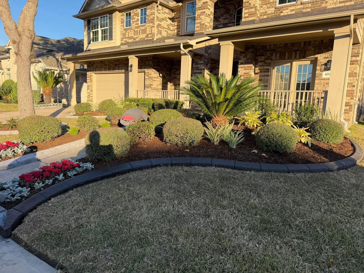Landscaping for Texas Curb N Borders in Houston, TX