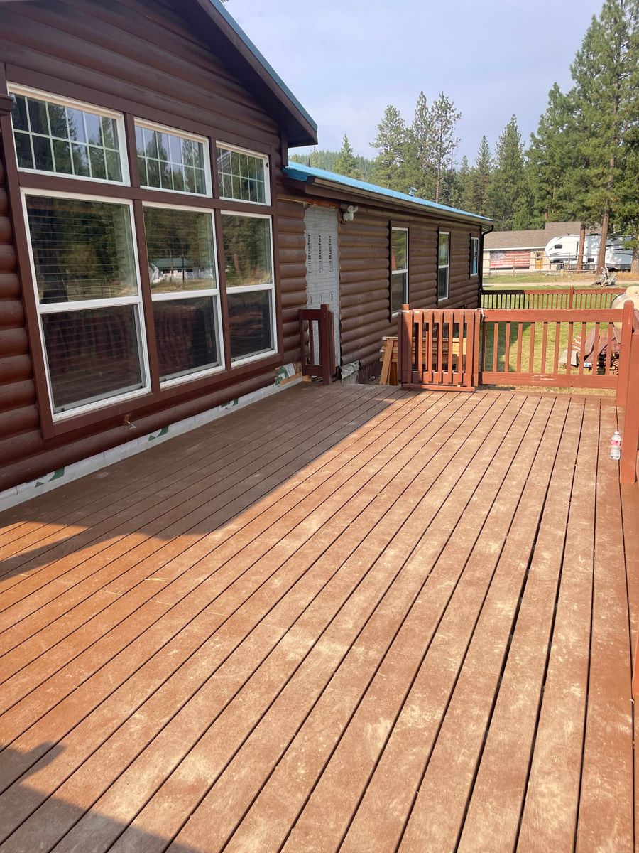 Deck & Patio Installation for J&S Development in Superior, MT
