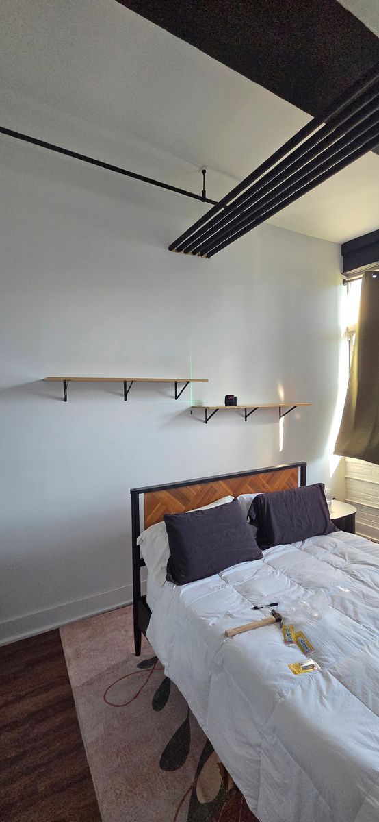 Shelf Installation for Damon Handyman in Manhattan, NY