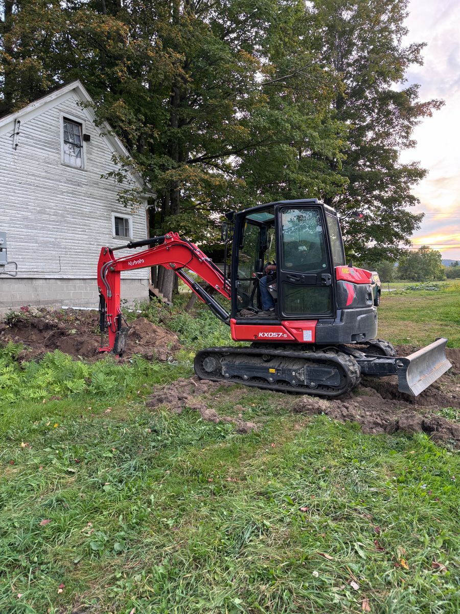 Residential & Commercial Excavation for Jack Of All Blades in Windsor County, VT