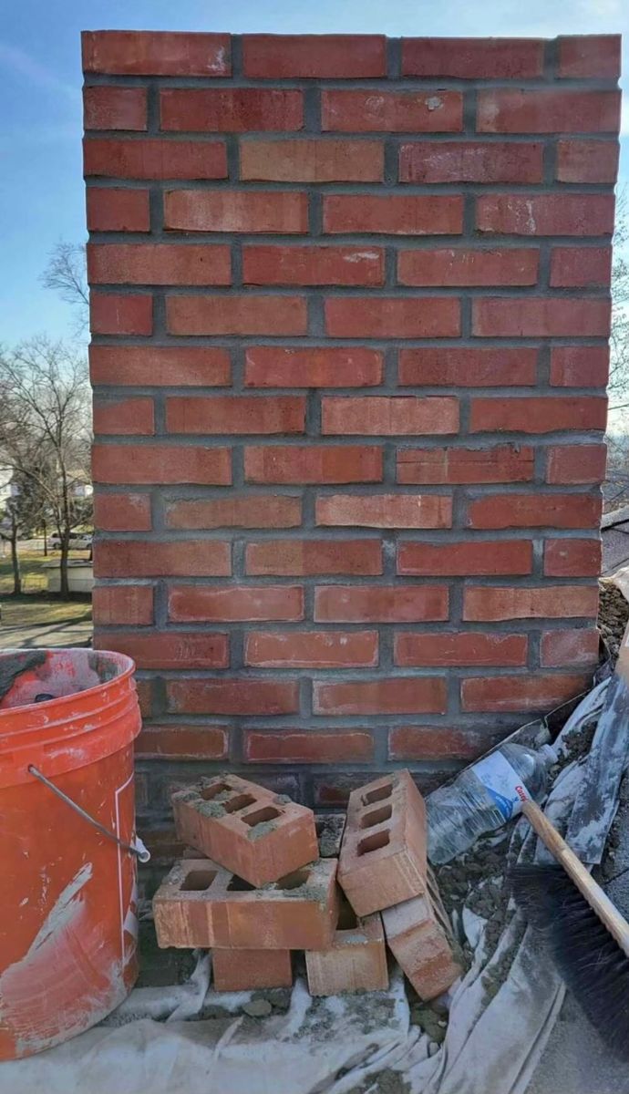 Chimney Repairs for Rainguard Masonry and Roofing in Lowell, MA