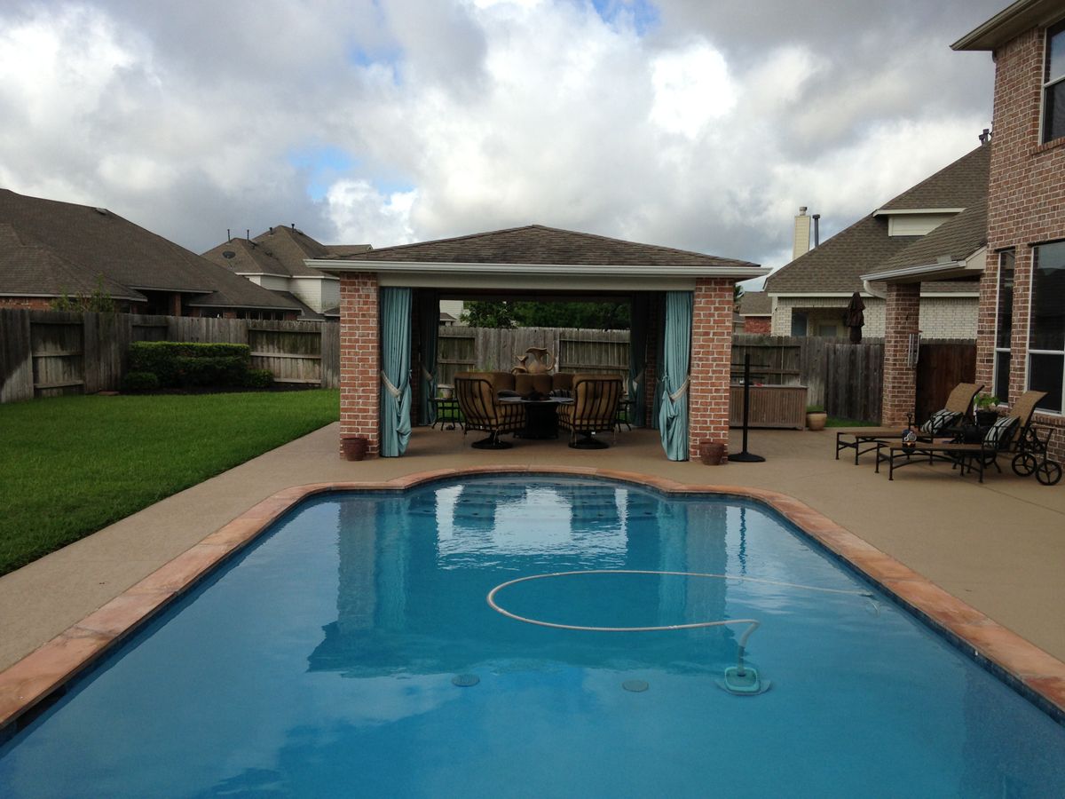Pool Remodels for Texas Curb N Borders in Houston, TX