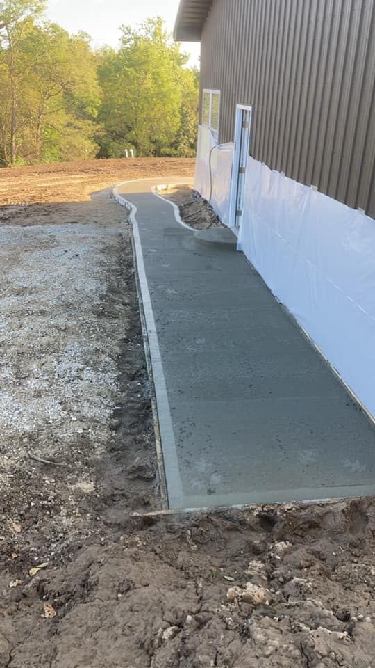 Sidewalk Installation for Kruse Concrete Construction  in Donnellson, IA