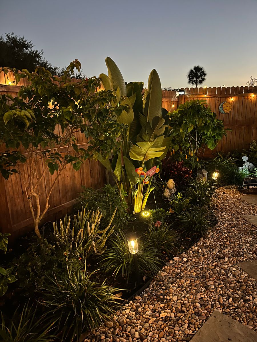 Landscape Design and Installation for Verimay's Garden and Landscaping in Hillsborough County, FL